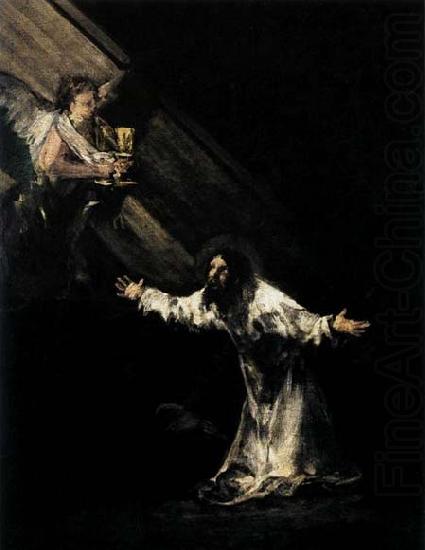 Christ on the Mount of Olives, Francisco de goya y Lucientes